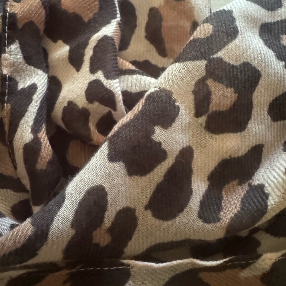Leopard Print Infinity Scarf - Picture 2 of 3